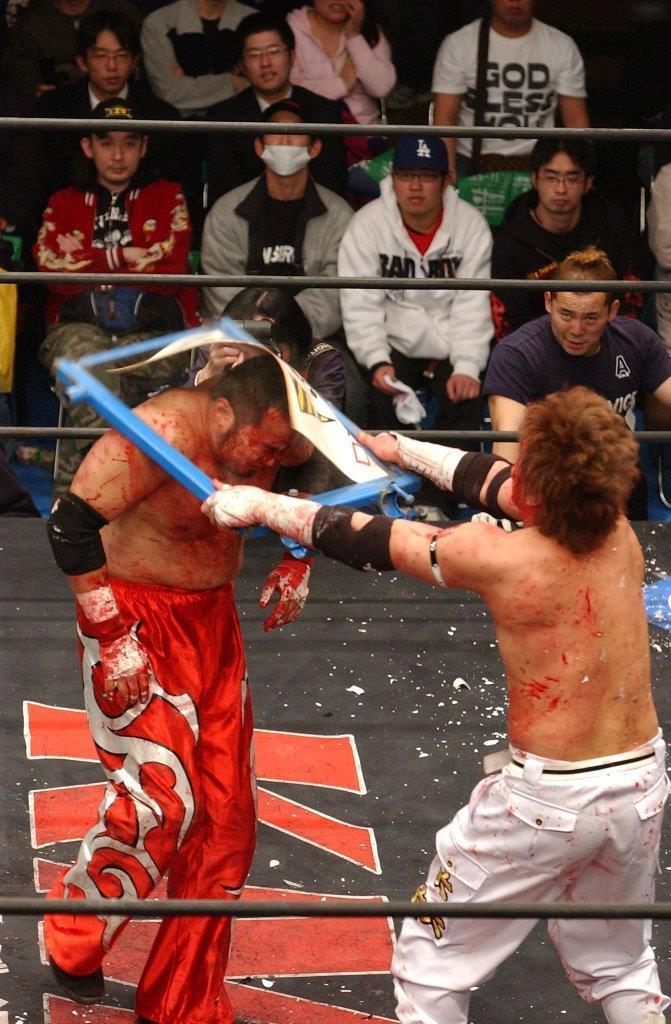 名勝負プレイバック◎佐々木貴vs宮本裕向（BJW認定デスマッチ