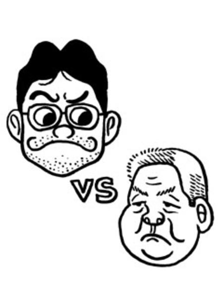 週刊プロレスmobile 週モバ写真館 葛西純画伯イラスト集 中村専務vs永島専務