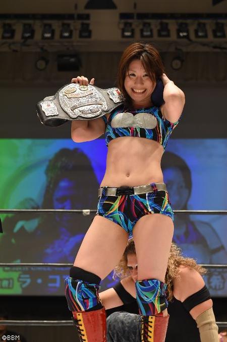 週刊プロレスmobile 週モバ写真館 女子プロレス シングル王者カタログ 成宮真希 Reina女子 Cmll Reinaインターナショナル王者