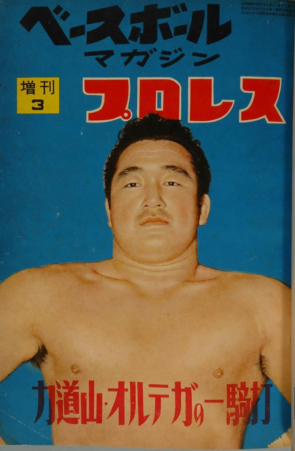 昭和29年プロレスパンフレット 世界選手権争奪プロレスリング